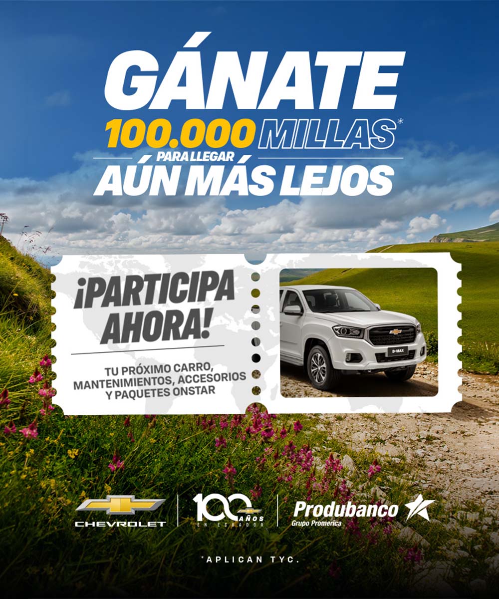 Chevrolet invita a participar ahora