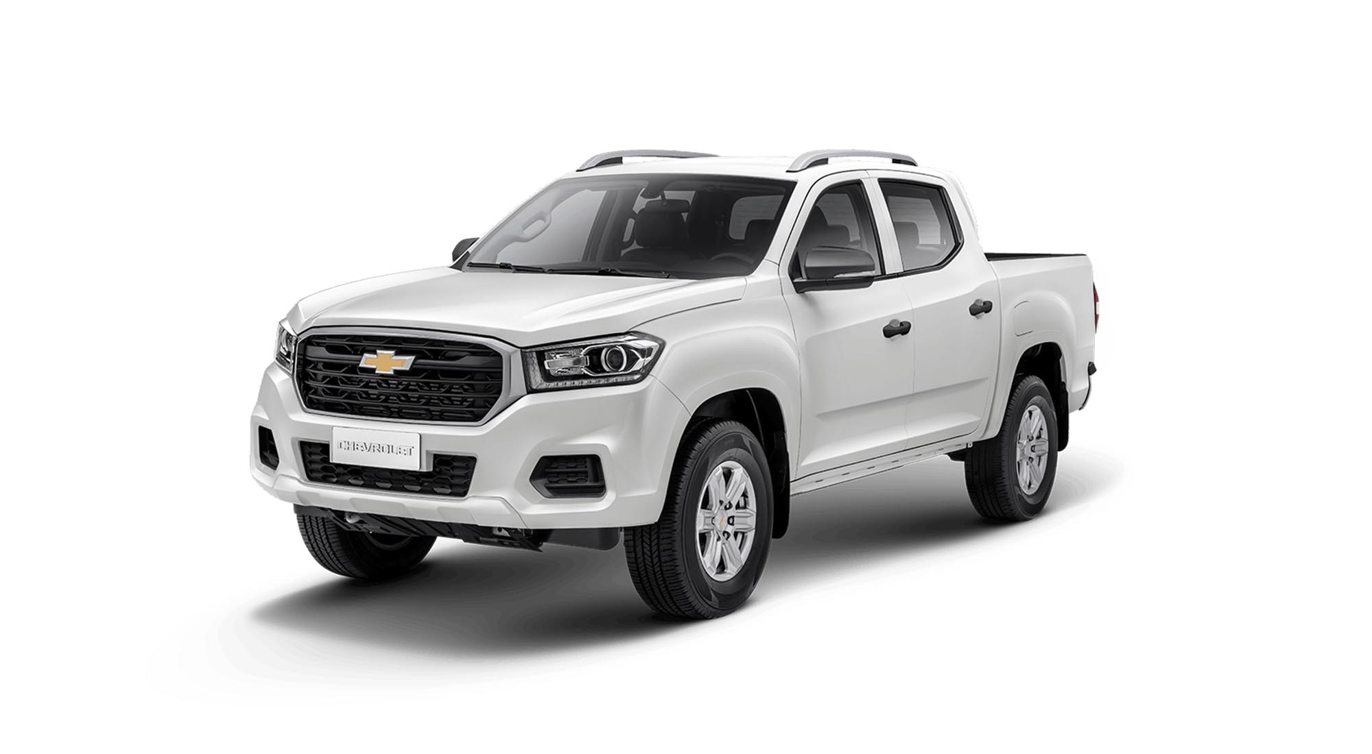 Chevrolet D-max en color blanco