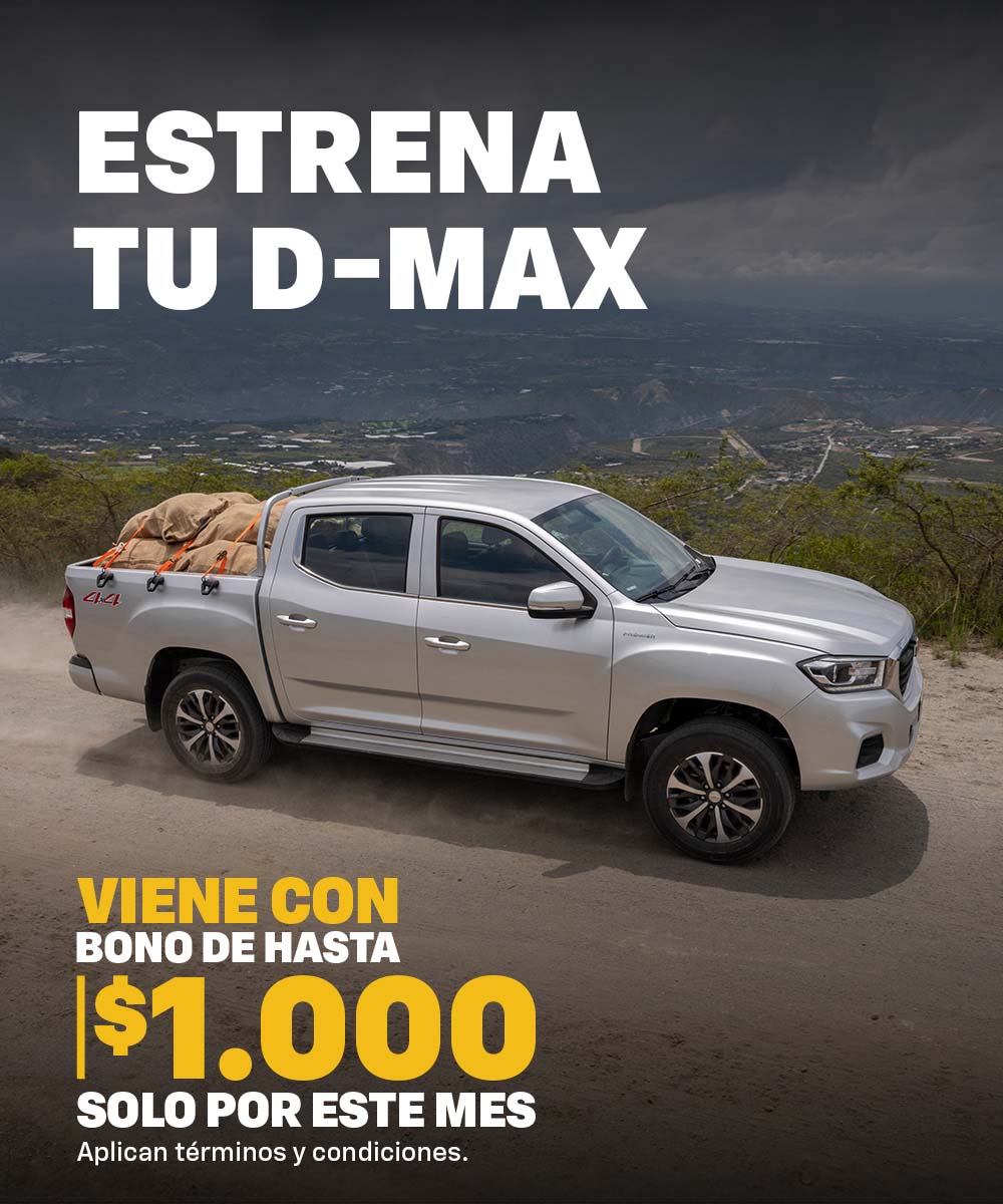 Chevrolet Dmax, camioneta confiable con capacidad de carga y tecnología avanzada para el trabajo duro.