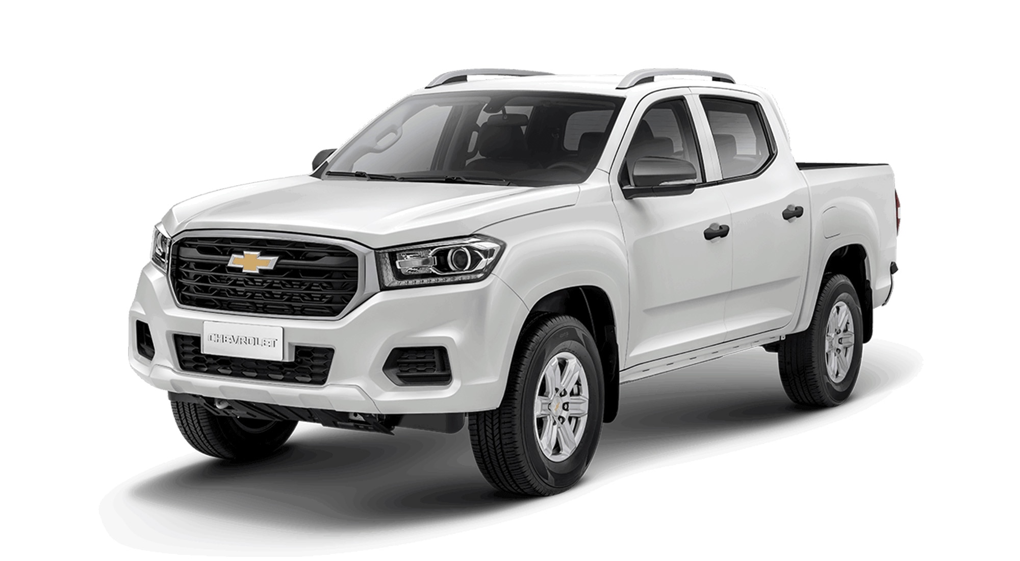 Chevrolet D-Max blanca con gran capacidad
