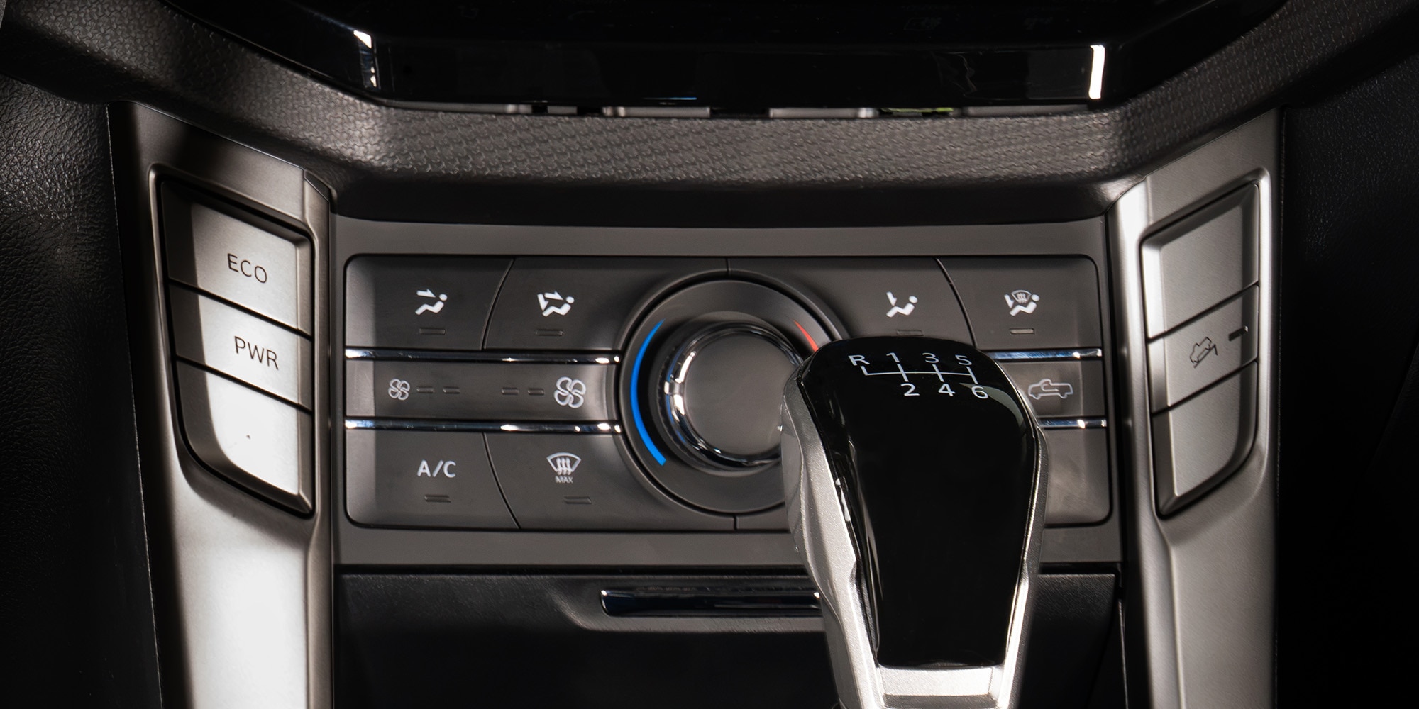 Control de temperatura aire acondicionado - Chevrolet D-Max.