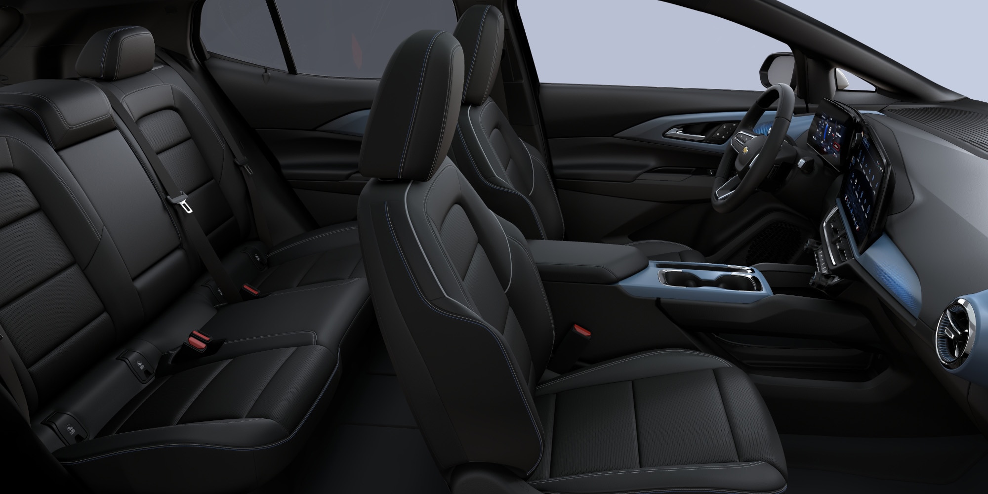 Chevrolet Equinox EV 2025 Vista interior y de los asientos