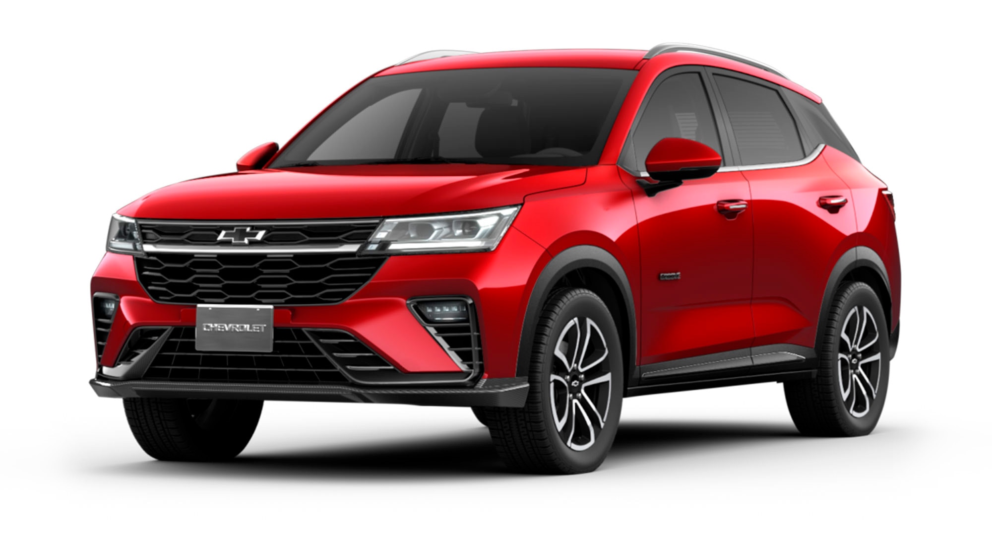 Vista lateral Groove LTZ 2026 color rojo metálico