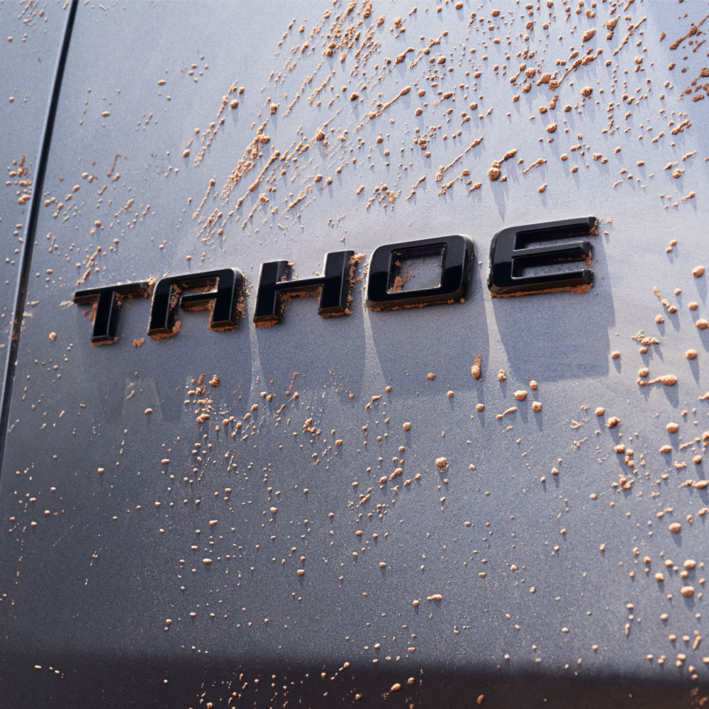 plano del logo de la nueva Tahoe