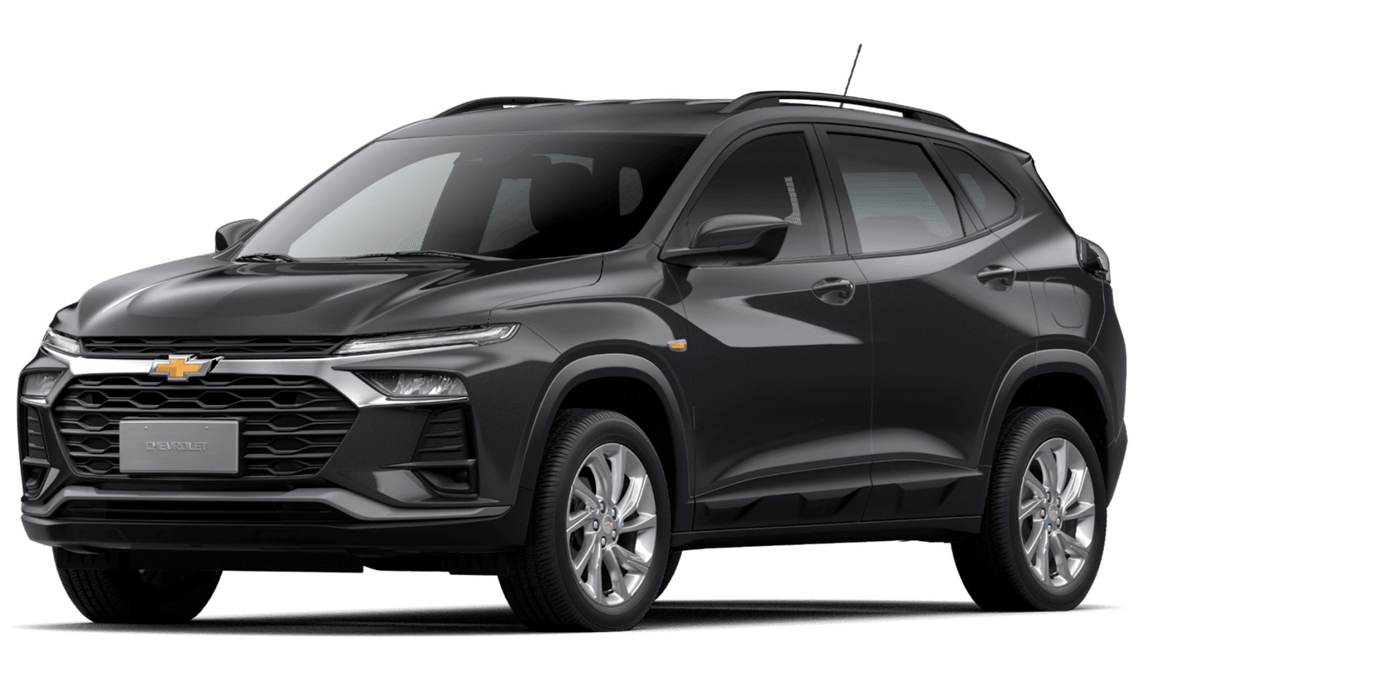 Foto lateral de la SUV Chevrolet Tracker Turbo